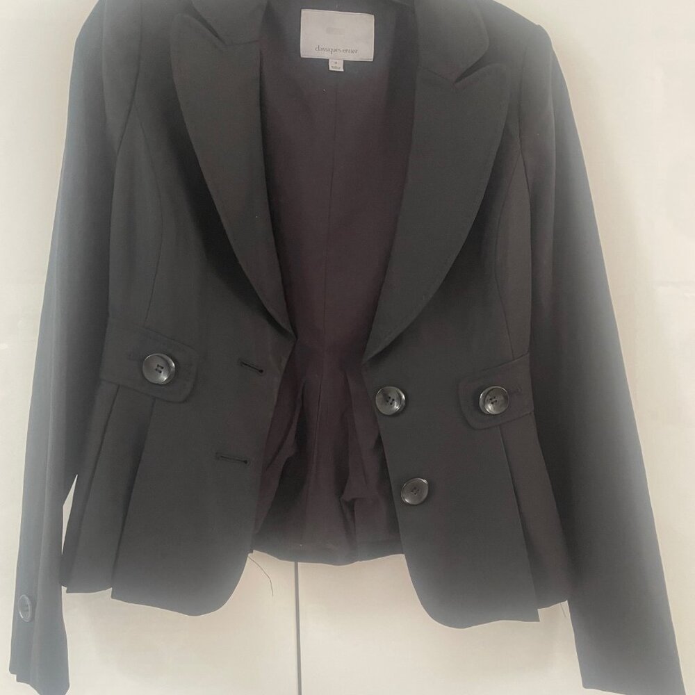 Women's FItted Blazer (Classiques Entier) from Nordstrom SZ 0
